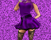 -MSD- Purple/stockings