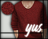 // Sweater : RED