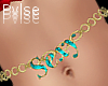 Sexy Belly Chain | Blue