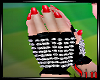 Red Nail Gloves