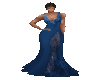 (MC) Evening Gown Blue
