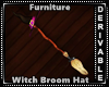 Witch Broom/Hat Furnitur