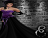!E Ryia Violet Gown