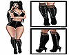 Mesh & leather  boots v1