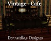 vintage cafe counter