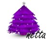 ~n~Purple Christmas Tree
