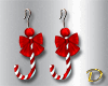 D| Earrings Candy Cane