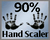 90% Hand Scale -M-