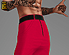 pants red round 6