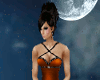 *S* Allegra Gown Orange