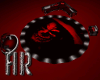 Grim Reaper Rug Red