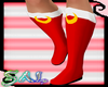 Flat Sailor Moon Boots