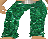 jeans sparkle green