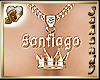 "S" SANTIAGO GOLD F HIM