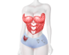 L! RED LOVE SET