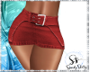 {SS} Savana Red Skirt