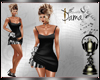 Sofia-Dress-Black,Silver