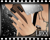 [xx] Sheer Gloves w/Blk