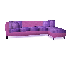 Purple pink couch