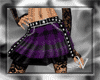 ~V Purple Plaid Skirt