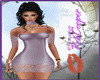 Dress Saori violet RLL