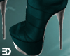 Teal Leather Boots`