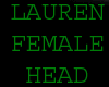 [CE] Lauren Female Head