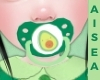 Kid~ Avocado pacifier