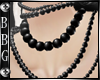 BBG* black beads