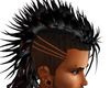 Black/Red Mohawk