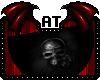 -A- Dark Skull Doormat