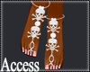A. Skull Dia Anklets