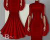 Red Fishtail Gown