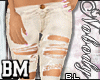 BL| Req BM| Beige Ripped