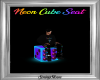 Neon Cube Seat