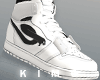 K!High Shoes White M