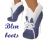 Blue boots