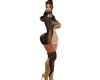 TT LV 2-Tone Thigh Boots