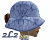 Victorian Blue Hat