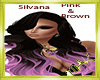 Silvana Pink & Brown