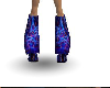 Electric Blue Rave boots