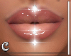 Nude w piercing lipstick