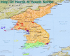 Map Of Korea (N&S)