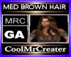 MED BROWN HAIR