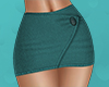 Teal Green Wrap Skirt