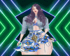 Blue Jacket Denim + Skir