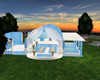 WHITE&BLUE WEDDING ROOM