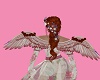 rose angel wings