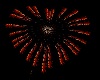 Hot Red Heart Fireworks