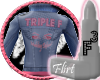 [F3]Triple F jacket Pink